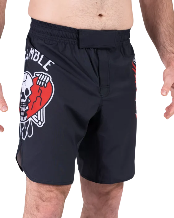 Scramble Peace and Violence Shorts - Black