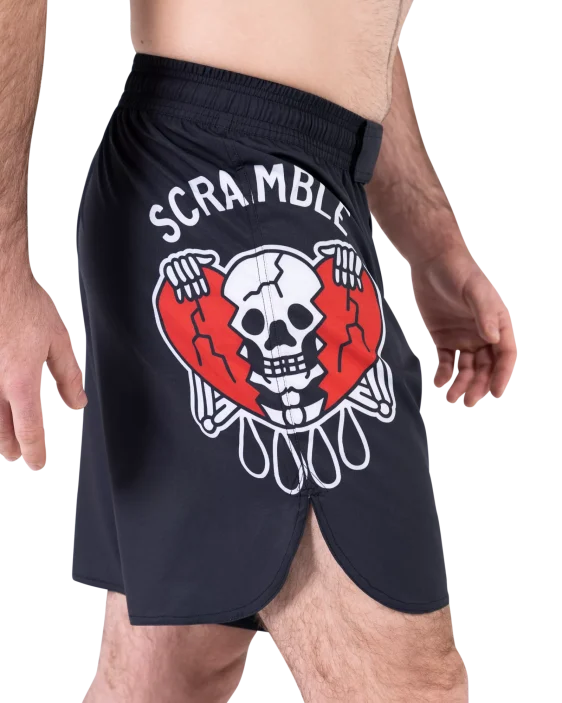 Scramble Peace and Violence Shorts - Black