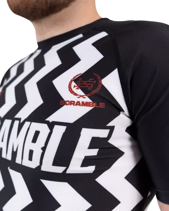 Scramble Ranked Rashguard V5 - Black