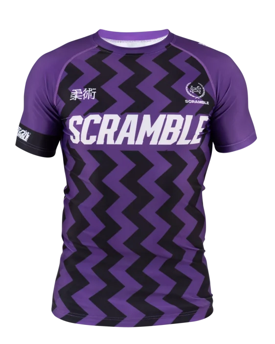 Scramble Ranked Rashguard V5 - Purple