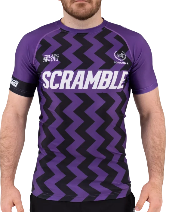 Scramble Ranked Rashguard V5 - Purple