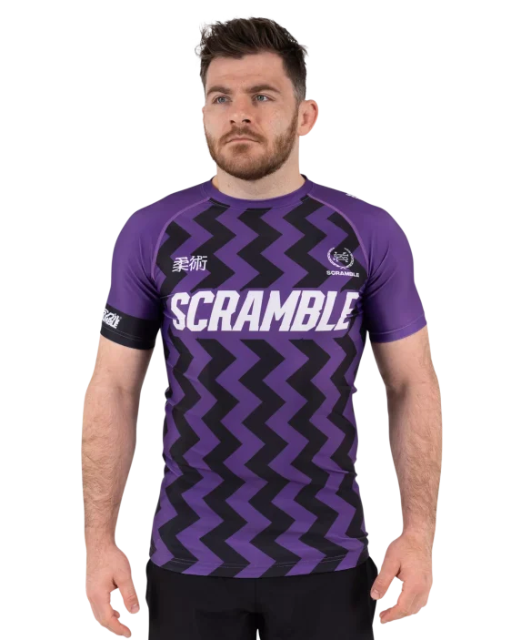 Scramble Ranked Rashguard V5 - Purple