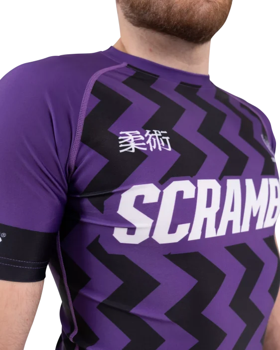 Scramble Ranked Rashguard V5 - Purple