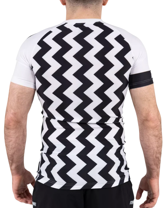 Scramble Ranked Rashguard V5 - White