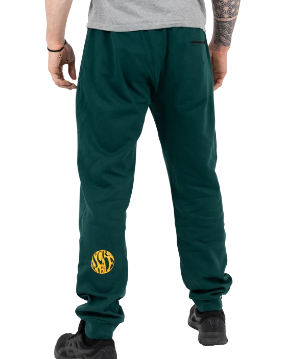 Yin Yang Sweat Pants - Green