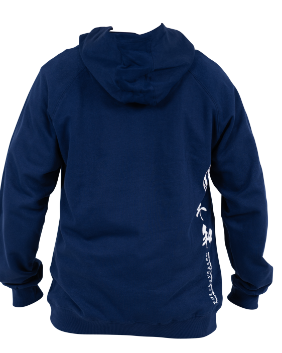 Yin Yang Hoody - Navy Blue