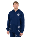 Yin Yang Hoody - Navy Blue