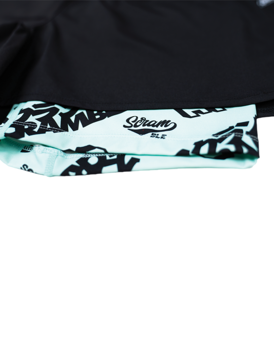 Combination Shorts - Seafoam/ Logotypes