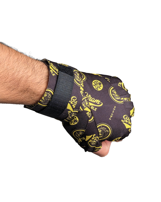 Scramble Logotype Handwraps