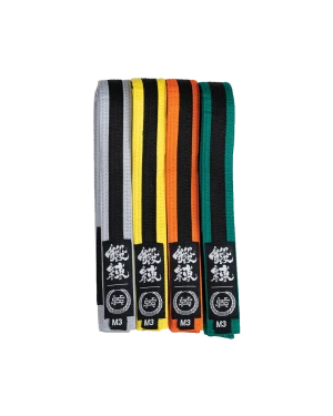 IBJJF Ranked Kids Belt - Black Stripe IBJJF Ranked Kids Belt - Black Stripe
