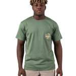 Kimono Label Tee - Green