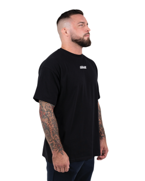 Logo Oversized Tee - Black