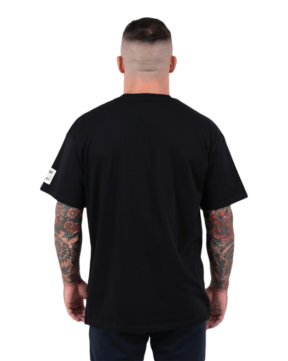 Logo Oversized Tee - Black