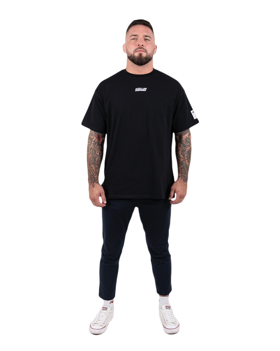 Logo Oversized Tee - Black