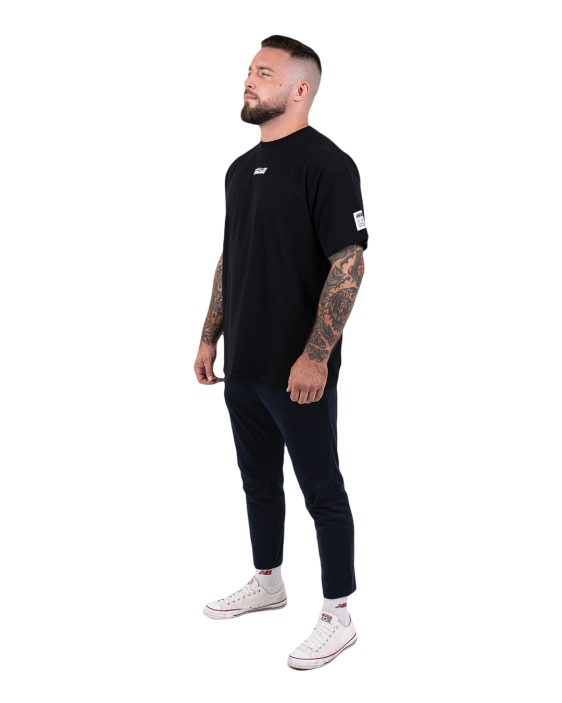 Logo Oversized Tee - Black