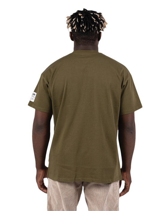 Logo Oversized Tee - Olive