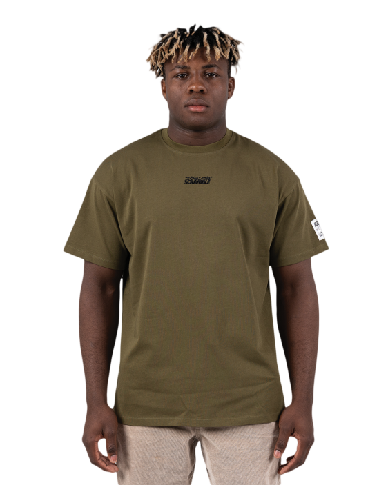 Logo Oversized Tee - Olive