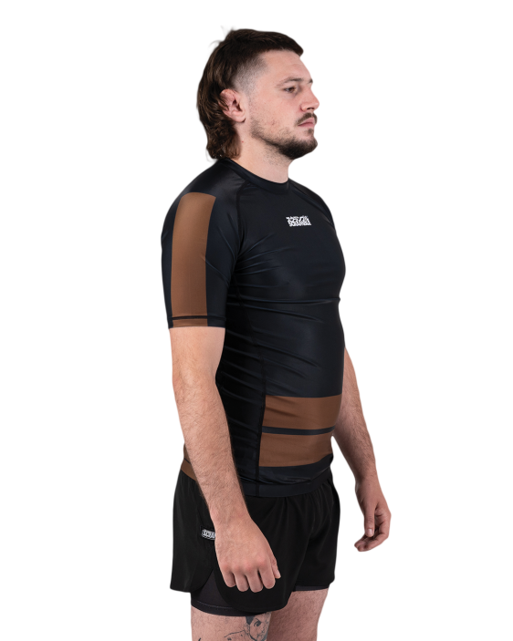 Ranked Rashguard - Brown