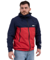 Ame Jacket - Red / Navy