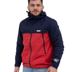 Ame Jacket - Red / Navy