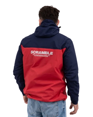 Ame Jacket - Red / Navy