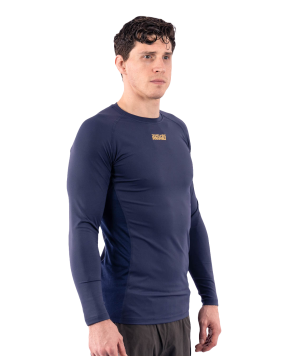 Shinobi Compression Top - Long Sleeve - Midnight Blue