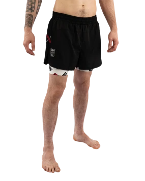 Scramble x Pancrase Combination Shorts