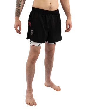 Scramble x Pancrase Combination Shorts