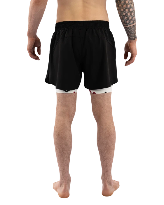 Scramble x Pancrase Combination Shorts