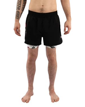 Scramble x Pancrase Combination Shorts