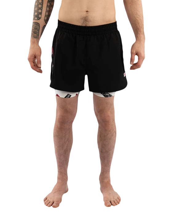 Scramble x Pancrase Combination Shorts