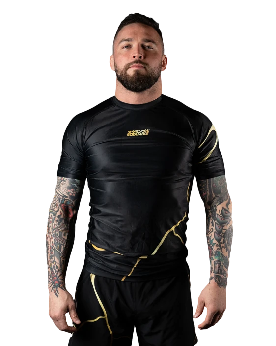 Kintsugi Rashguard - Black