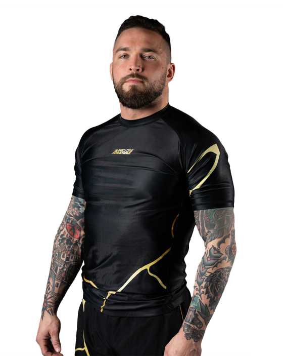 Kintsugi Rashguard - Black