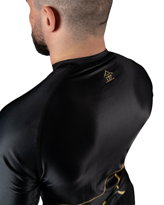 Kintsugi Rashguard - Black