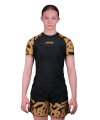 Baka Rashguard - Black/Gold - Kids