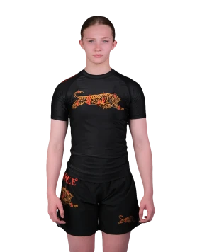 Burning Tiger Rashguard - Kids