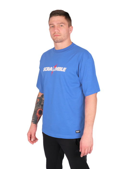 Scramble Never Die T-Shirt - Blue