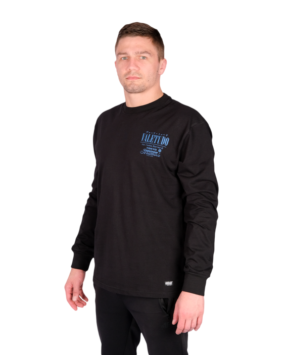 Vale Tudo T-Shirt Long Sleeve - Black