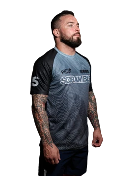 Dorai Training Top - Black/Grey