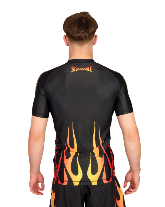 1998 Fire Rashguard - Black