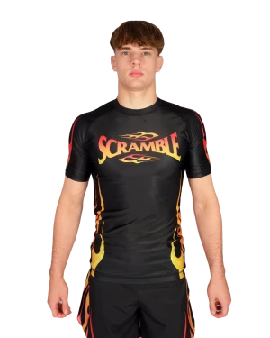 1998 Fire Rashguard - Black