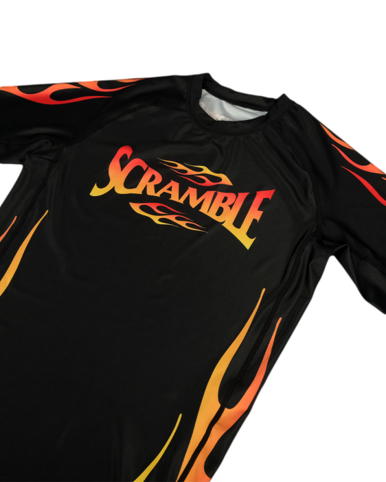 1998 Fire Rashguard - Black