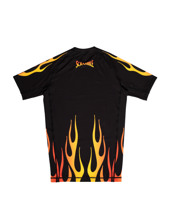 1998 Fire Rashguard - Black