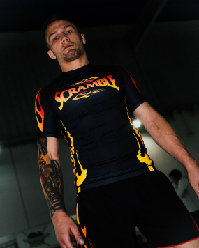 1998 Fire Rashguard - Black