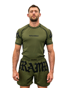 Glyph Rashguard - Olive Green