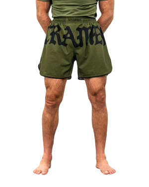 Glyph Shorts - Olive Green