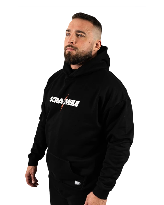 Scramble Never Die Hoodie - Black