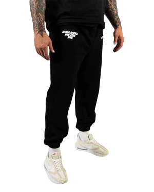 Scramble Never Die Joggers - Black