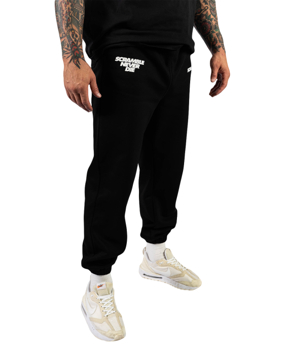 Scramble Never Die Joggers - Black