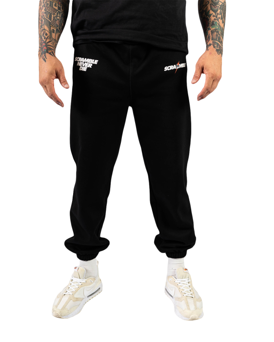 Scramble Never Die Joggers - Black